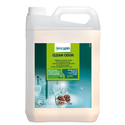 DESODORISANT PUISSANT DESTRUCTEUR ODEURS ENZYPIN CLEAN ODOR 5L