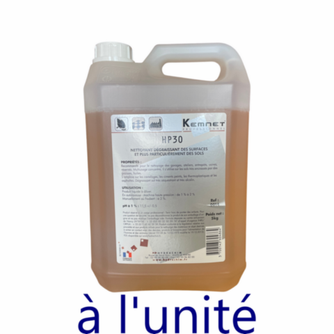 DEGRAISSANT ALIMENTAIRE SOLS ET SURFACES KEMNET HP30 x1