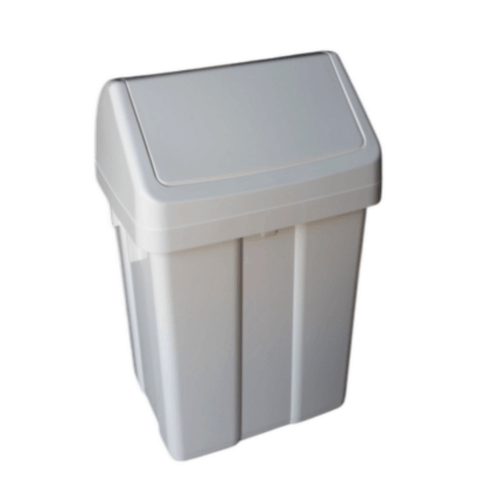 POUBELLE A COUVERCLE BASCULANT 25L PLASTIQUE