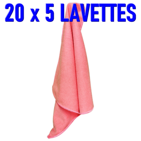 LAVETTE MULTI SURFACES USAGE LONG ROSE/ROUGE 01759L