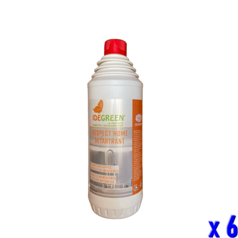 DETARTRANT ALIMENTAIRE IDEGREEN RESPECT HOME ECOCERT 1L x6