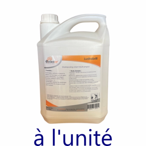 Shampooing cirant sols Lustrobrill Eclador | Unipropre