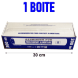 ALUMINIUM ALIMENTAIRE 30CM BOITE DISTRIBUTRICE 200M 00488U